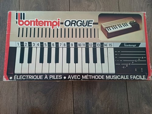 Bontempi organ vintage - bontempi, with
