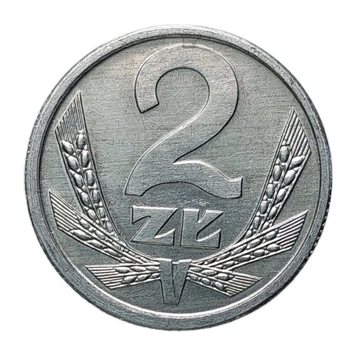 1990 poland złote coin - poland,