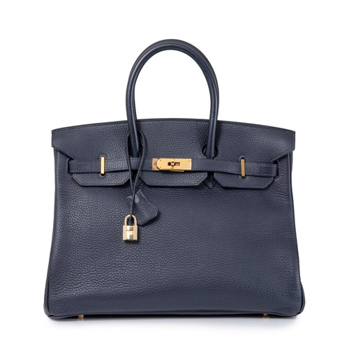 Hermes birkin bag bleu - 35, in