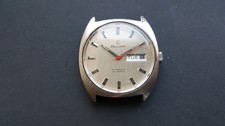 VINTAGE BULOVA AUTOMATIC 23J DAY DATE GENTS WRIST WATCH 4U2FIX SPARES/REPAIR