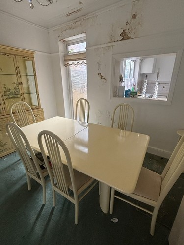 Cream dining table 6 - &,