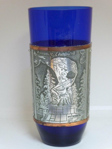 Vintage polish prl cobalt - polish, blue