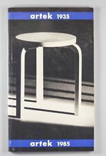 Artek 1935 Artek 1985	Pekka Suhonen exhibition catalogue Alvar Aino Aalto