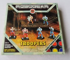 Robogear Troopers Model Kit - Due to age paint in no good