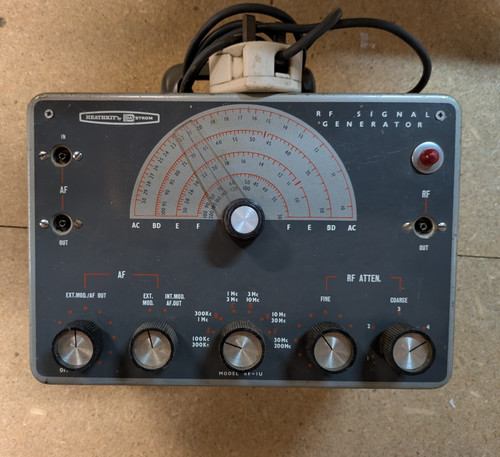 Generator heathkit 1u - rf,