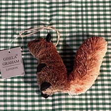 Gisela Graham Woodland Squirrel Christmas Tree Hanging Decoration 
