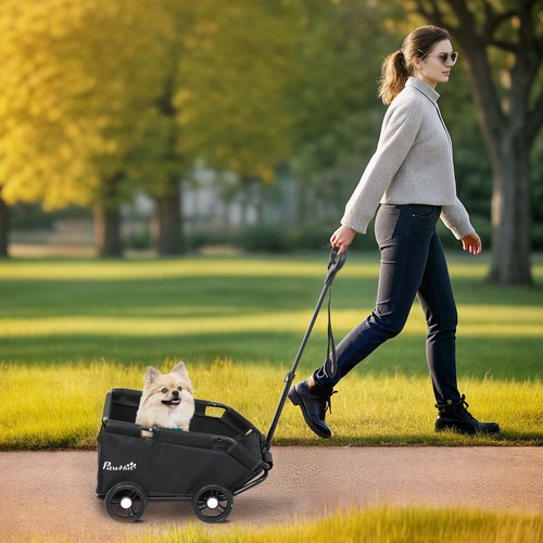 Pet wagon cart dog stroller - wagon,