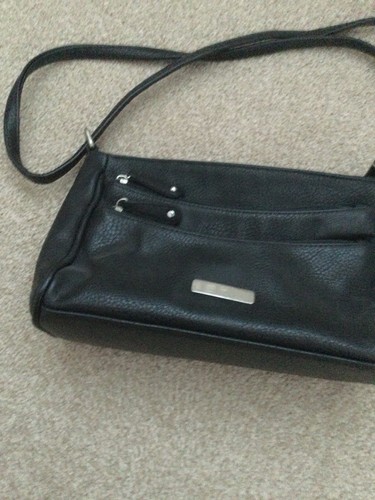 Black leather hand shoulder - leather, hand;shoulder