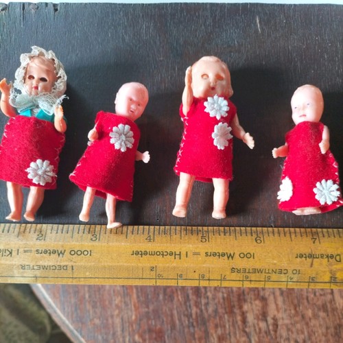 Vintage dolls house jointed - house,