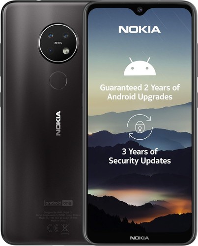 New nokia black - 7.2, 64gb/4gb