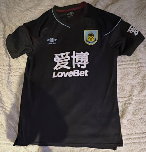 Umbro burnley away shirt - burnley, black