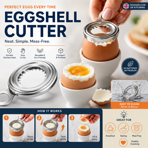 Stainless boiled egg - stainless, topper