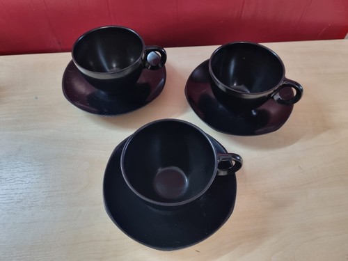 Fiestaware black coffee tea - black, coffee/tea