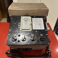 MEGGER BRIDGE MEG TESTER VARLEY TESTS EVERSHED AND VIGNOLES LTD VINTAGE MEGGER