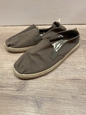 M&S Boys Green Espadrilles