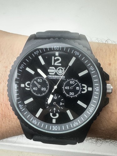 Crosshatch chronograph gents - crosshatch,