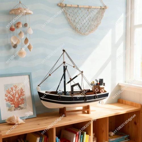 Wooden jaws 37cm - orca, model