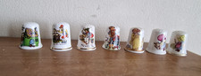 7 x Nursery Rhymes, Holly Hobby, children’s theme thimbles