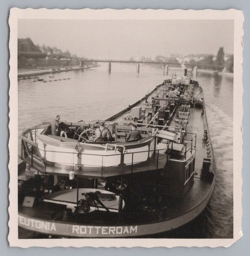 Cargo ship teutonia - ship, rotterdam