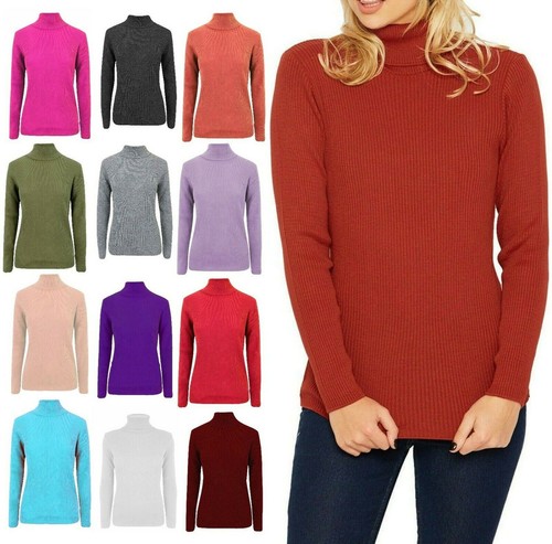 Women ribbed polo turtle - women's,