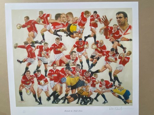 Rugby sport art print british - print,