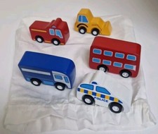 Wooden Toy Car Collection With