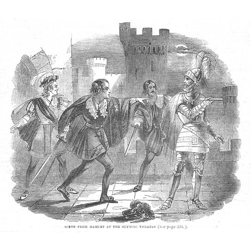 Theatre scene from hamlet - theatre,