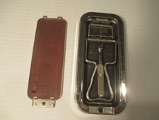 1927 Vintage "Rolls Razor" Made in England Antique slt with Tally-Ho soap dish