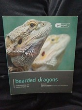 BEARDED DRAGONS BOOK - TYPES, COLOURS, VIVARIUMS,  HEALTH CARE, FEEDING, ADVICE 