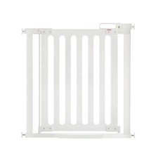 Fred White Wooden Safety Stair Gate Stairgate