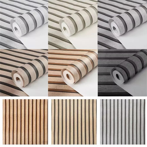 Wooden slat panelling - 3d,
