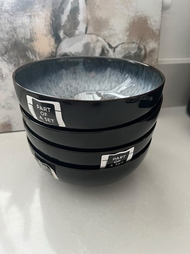 Denby halo cereal bowls - bowls, of