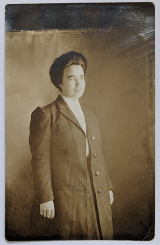 Young woman studio portrait - young,