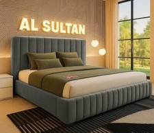 Bed Frame Plush Velvet