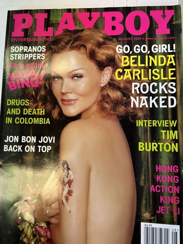 Playboy magazine august 2001 - playboy,