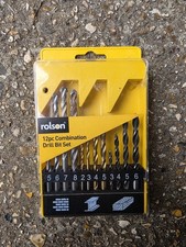 Rolson 12pc Drill Bit Set
