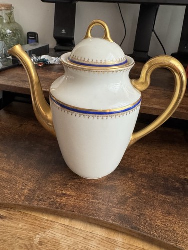 Limoges porcelain coffee pot - limoges,