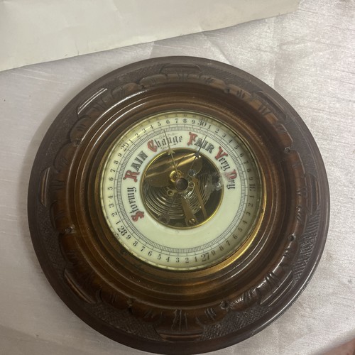 Edwardian antique barometer - edwardian,