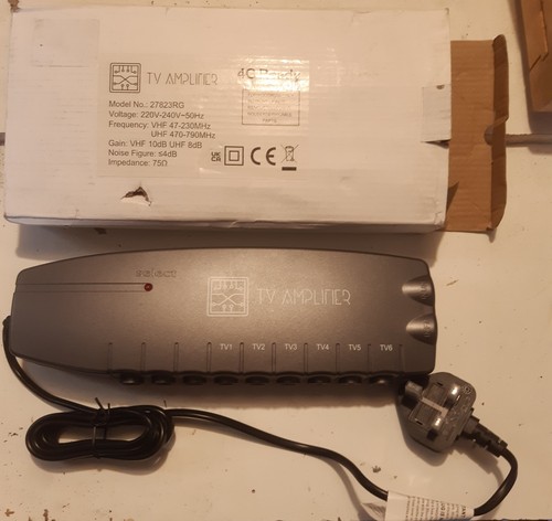 Way signal booster - 6-way, aerial