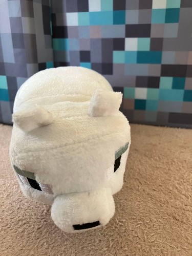 Minecraft white fox plush - white,