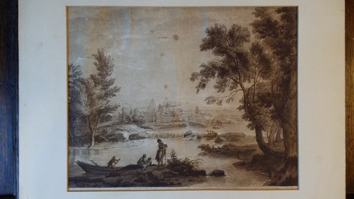 1802 antique mezzotint - 1802,