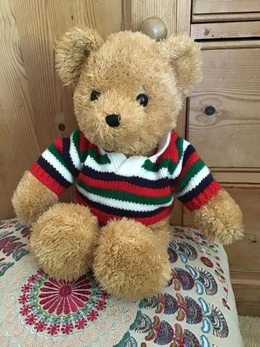 2009 tesco brown teddy bear - teddy,