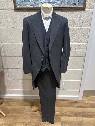 Grey savoy piece tails suit - savoy,