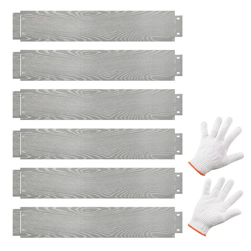 Galvanized metal garden - galvanized, edging