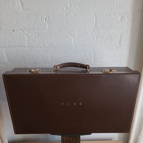 Vintage brown leather - vintage,