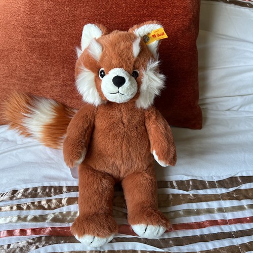 Steiff benji red panda - benji,