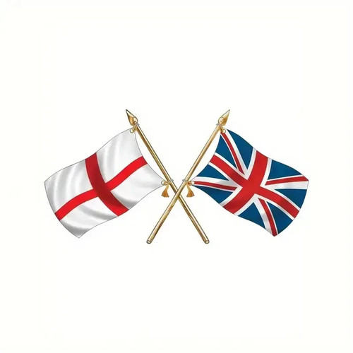 Union jack crossed flags - jack,