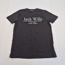 JACK WILLS T-Shirt Small Black