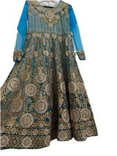Women’s Gold Embroidered