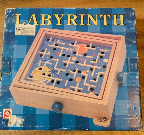 Labyrinth wooden marble run - labyrinth,